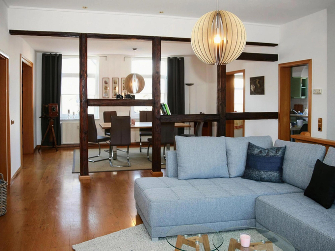 Living room, Ferienwohnung mit Schoenem Garten in Wittenburg, Ludwigslust-Parchim