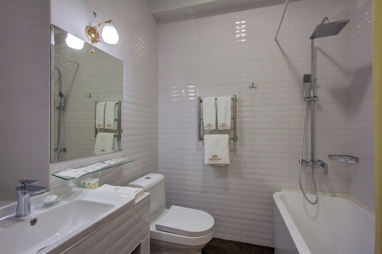 Bathroom 4, Bridges Hotel, Bishkek