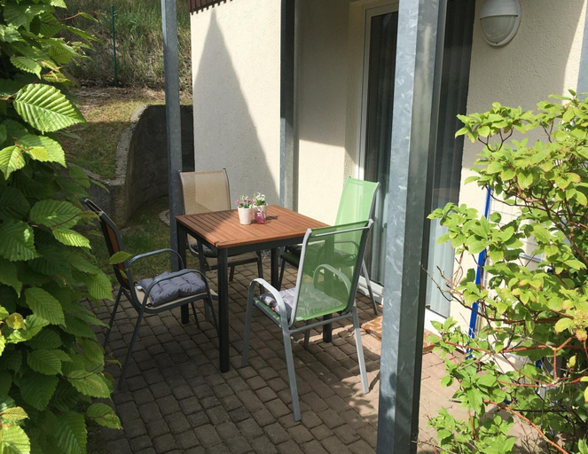 Balcony, Ferienwohnung Strandidyll in Strandnahe, Vorpommern-Greifswald