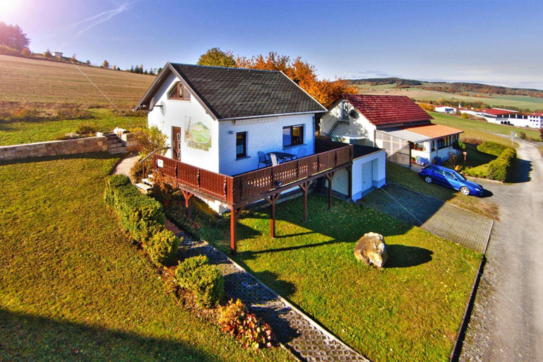 Exterior 2, Ferienhaus Rhoenblick, Kaltensundheim, Schmalkalden-Meiningen