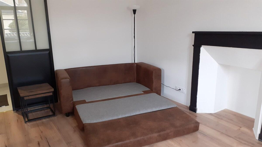 Bedroom 1, Charmant studio en plein centre de Montoire, Loir-et-Cher