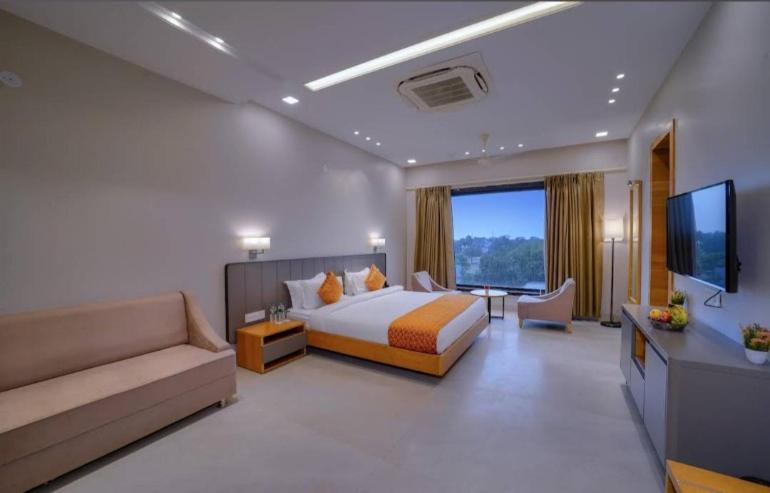 Bedroom 3, Wingston a tree house hotal barsana, Mathura