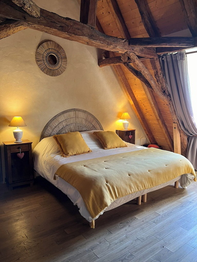 Bedroom 3, Chambres D'Hôtes La Ferme de la Croix, Dordogne