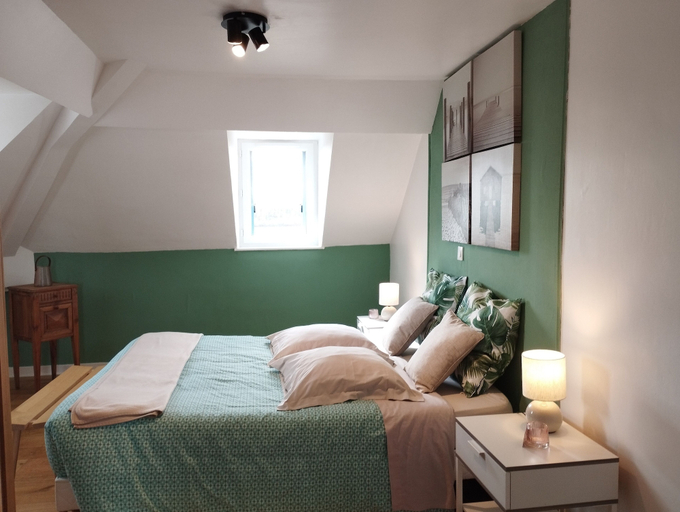 Bedroom 3, Villa du Cerf Thibault, Indre