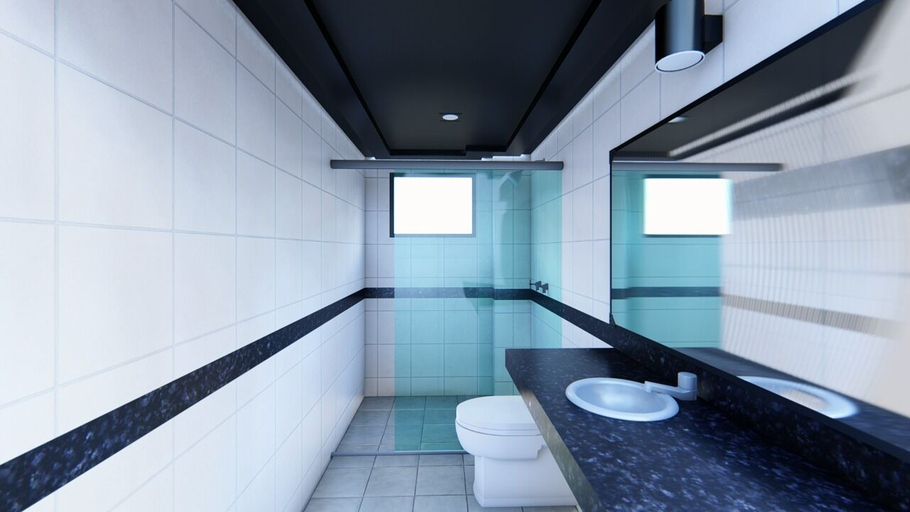 Bathroom 4, Hotel Filipéia Tambaú, João Pessoa