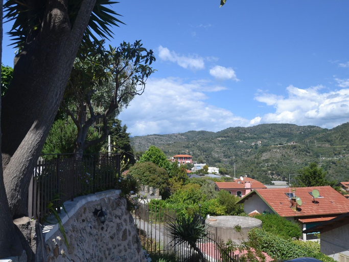 View from property 5, Chic Coastal Hill Escape, Imperia