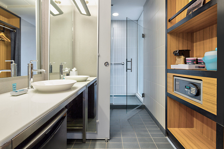 Bathroom 5, Aloft by Marriott Dallas Downtown, Dallas