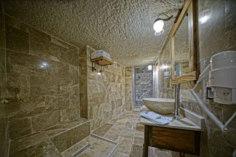 Bathroom 4, Cappadocia Cave Lodge, Nevşehir