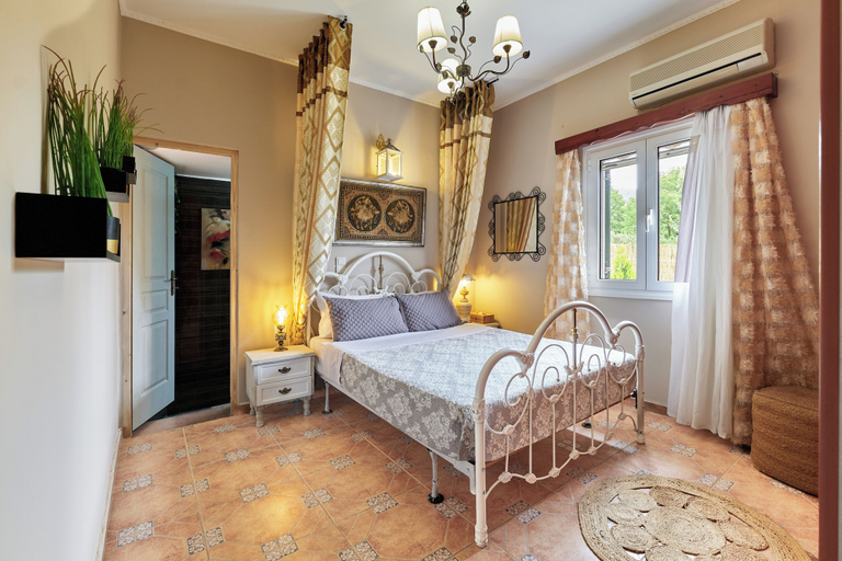 Bedroom 3, Villa Fisi 1 - Pool, Hot Tub & Mountain View, Crete