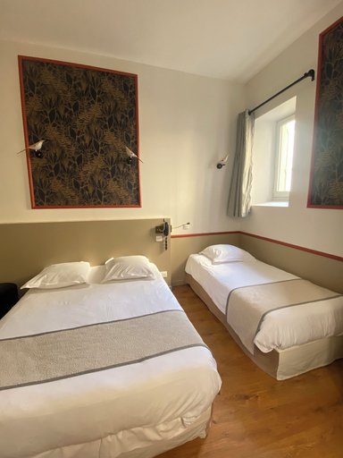 Bedroom 3, Hotelo Lyon, Rhône