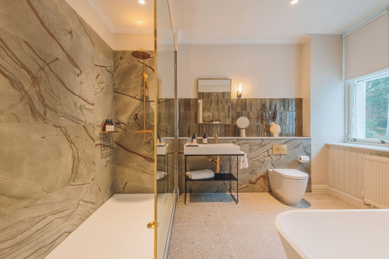 Bathroom 4, Pine Trees Hotel, Perthshire and Kinross