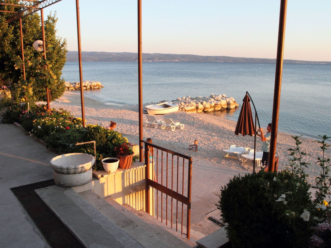 Balcony, Modern Apartment in Podstrana with Hot Tub, Podstrana