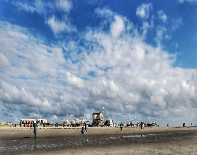 View from property 5, Ferienwohnung, St. Peter-ording, Nordfriesland
