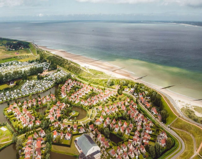 View from property 2, Holiday Home Breskens Near Scenic Beaches, Sluis