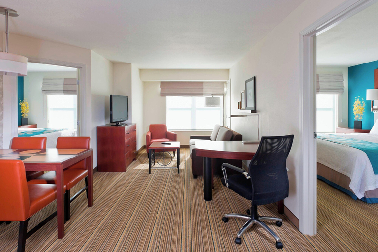 Bedroom 3, Residence Inn Bismarck North, Burleigh