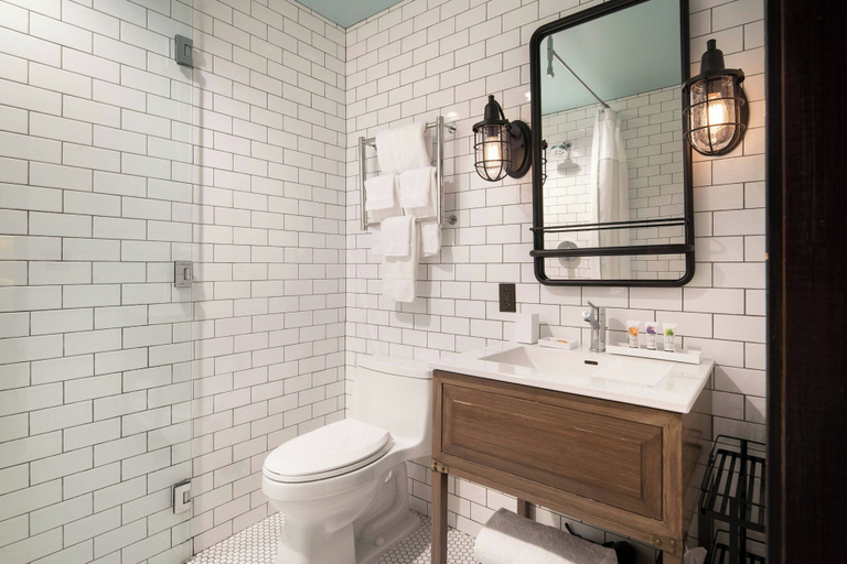 Bathroom 4, Moxy Santa Barbara, Santa Barbara