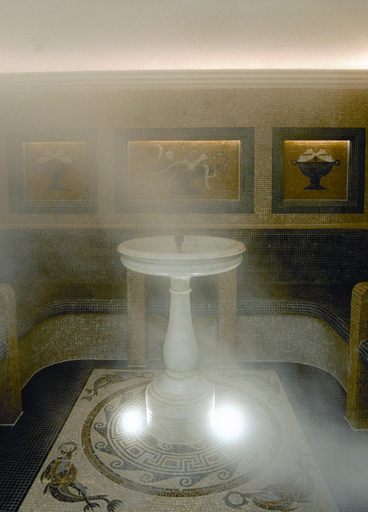 Bathroom, Grand Hotel Quisisana, Napoli