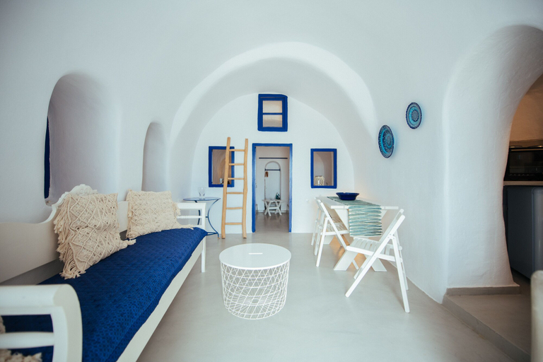 Bedroom 4, Blu Blanco Cave House by Blu Bianco Vacation Rentals, South Aegean