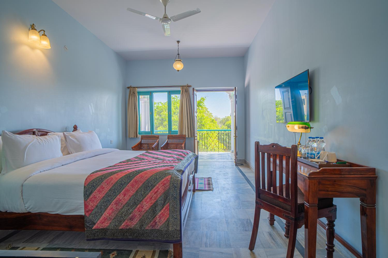 Bedroom 2, Koolwal Kothi Zinc Journey by The Fern, Nawalgarh, Jhunjhunun
