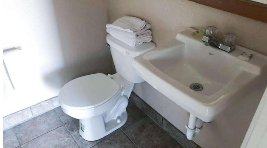 Bathroom 2, Budget Inn Ardmore, Carter