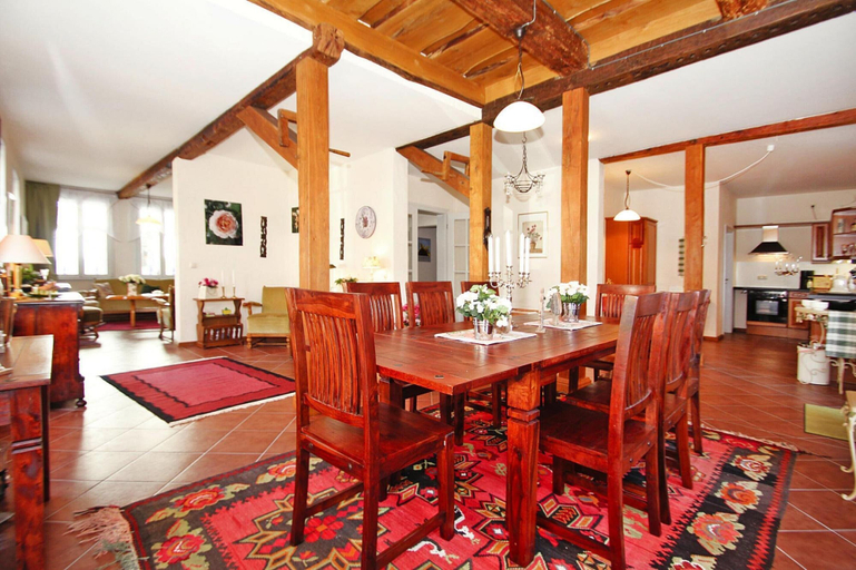 Living room 2, Ferienhaus Rosenhof, Lenzen, Prignitz