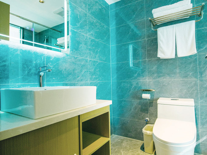 Bathroom 3, haoting Hotel (Qinhuangdao Shanhaiguan Railway Station), Qinhuangdao