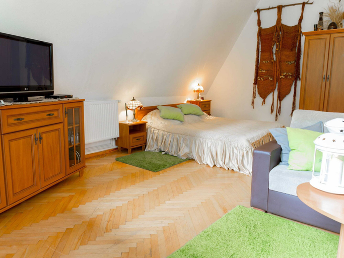 Bedroom 3, Cottage in Rusko Near Beaches and Pool, Sławno