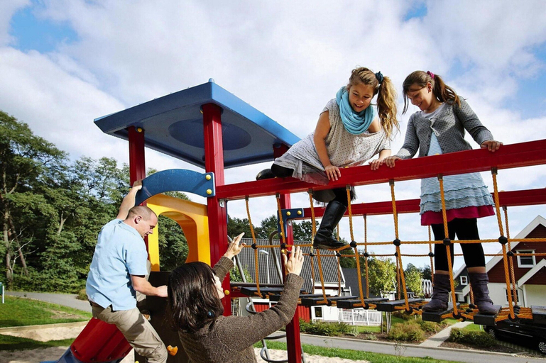 Children's area, Ferienhaus im Schlosspark Bad Saarow, Oder-Spree