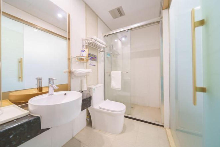 Bathroom 4, Pujiang Qianbaidu Hotel, Jinhua