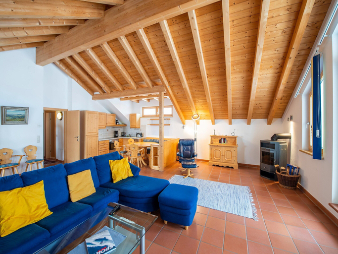 Living room 2, Penthouse Apartment in Wagrain Near ski Area, Sankt Johann im Pongau