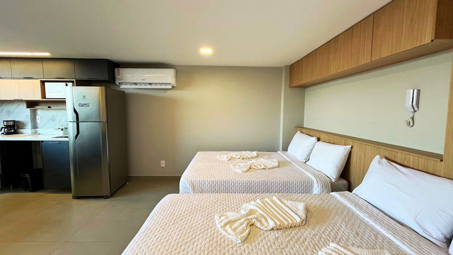 Bedroom 3, Flat FM20 Cabo Branco Deluxe - By Almare, João Pessoa