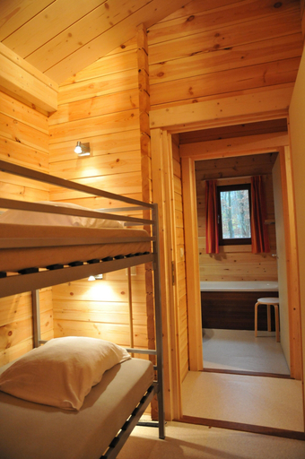 Bedroom 2, Chalet in Belgium With Cozy Wood Interior, Namur