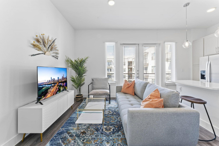 Room 3, Boho Soco 1BR Queen Suite w Gympickleballlaundry, Travis
