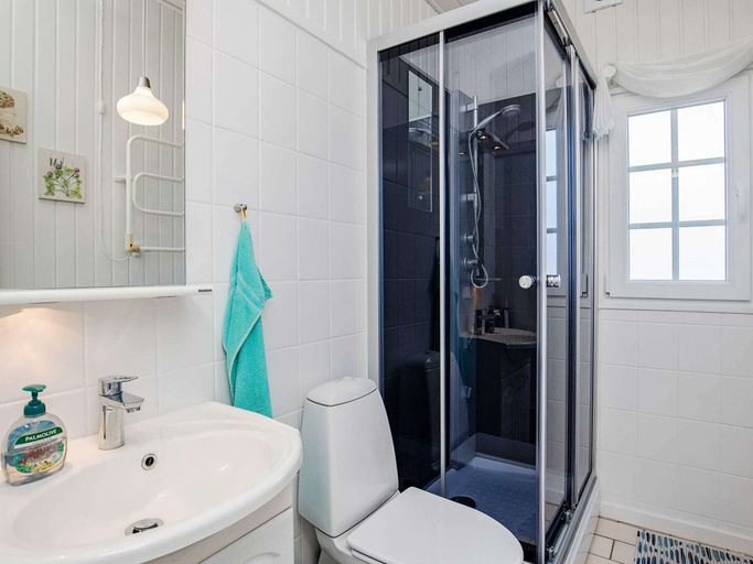 Bathroom, 6 Person Holiday Home in Saeby, Frederikshavn