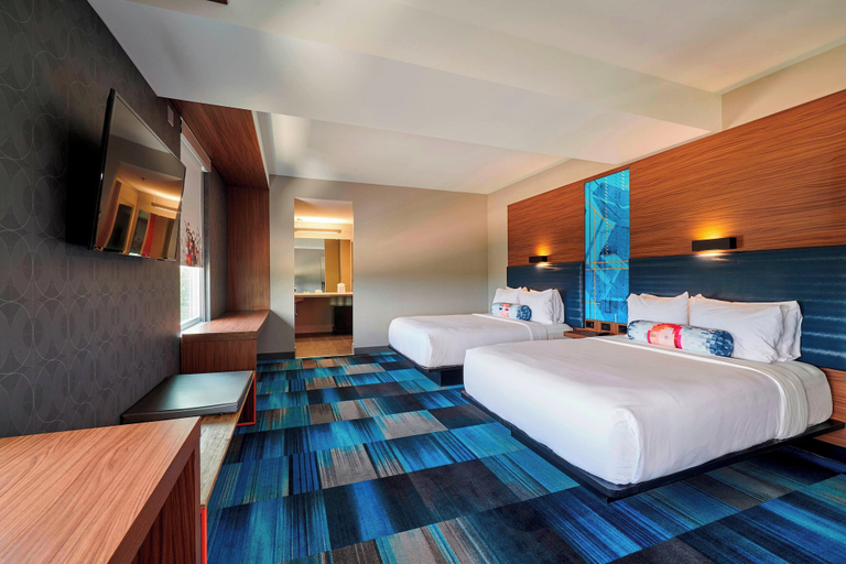 Bedroom 3, Aloft by Marriott Cleveland Airport, Cuyahoga
