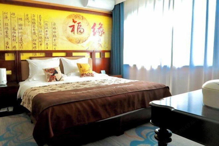 Bedroom, Jingtai Jingdian Hotel, Baiyin