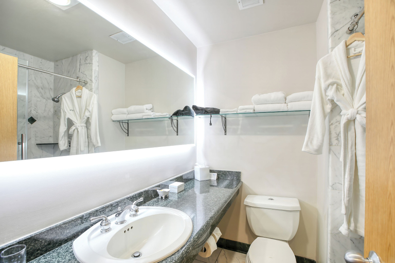 Bathroom 4, SeaVenture Beach Hotel, San Luis Obispo