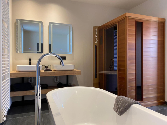 Bathroom 3, Holiday Home in Vlijtingen With Sauna, Limburg