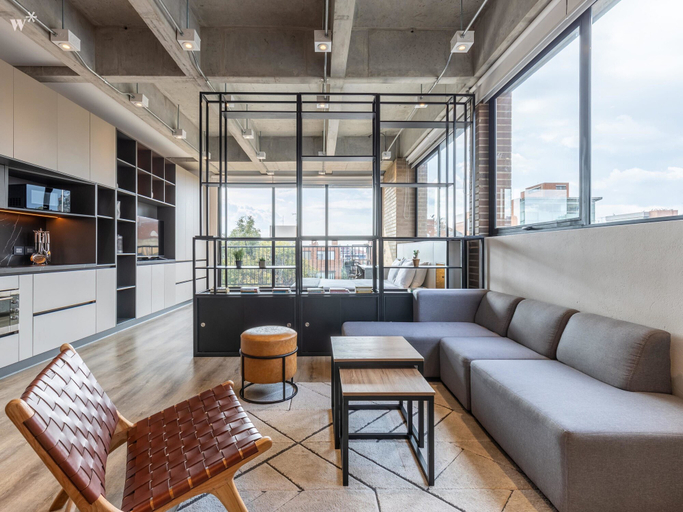 Room 2, w Perfect Loft in Parque 93, Santafé de Bogotá
