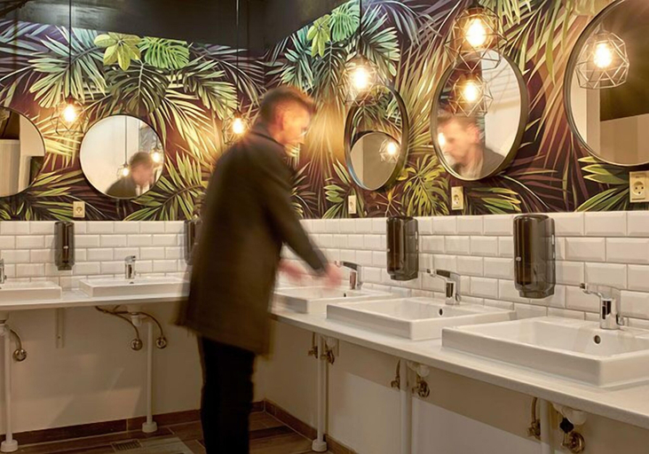 Bathroom 5, Urban Camper Hostel, Copenhagen