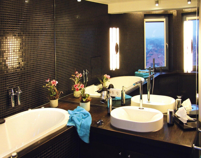 Bathroom 3, Ferienwohnung im Wasserturm, Gustrow, Rostock