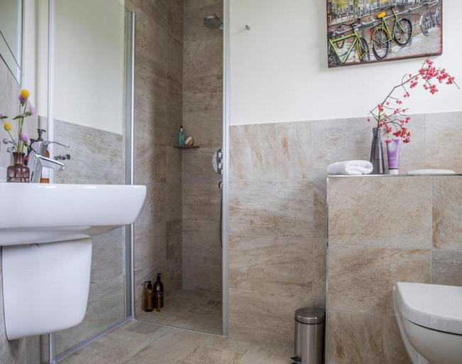 Bathroom 4, Luxushaus Bodstedt mit Sauna am Bodden, Vorpommern-Rügen