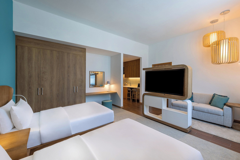 Bedroom 1, Element by Marriott Al Mina, Dubai, Dubai