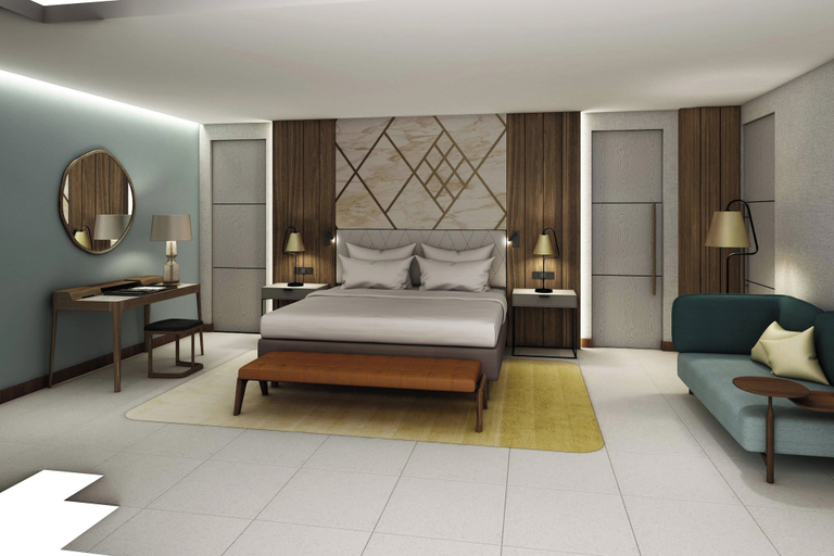 Bedroom 2, Mostar Marriott Hotel, Herzegovina-Neretva
