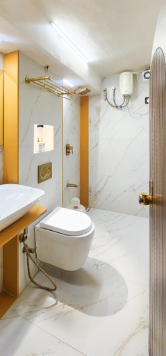 Bathroom 3, Hotel Nova Bling, Rajkot