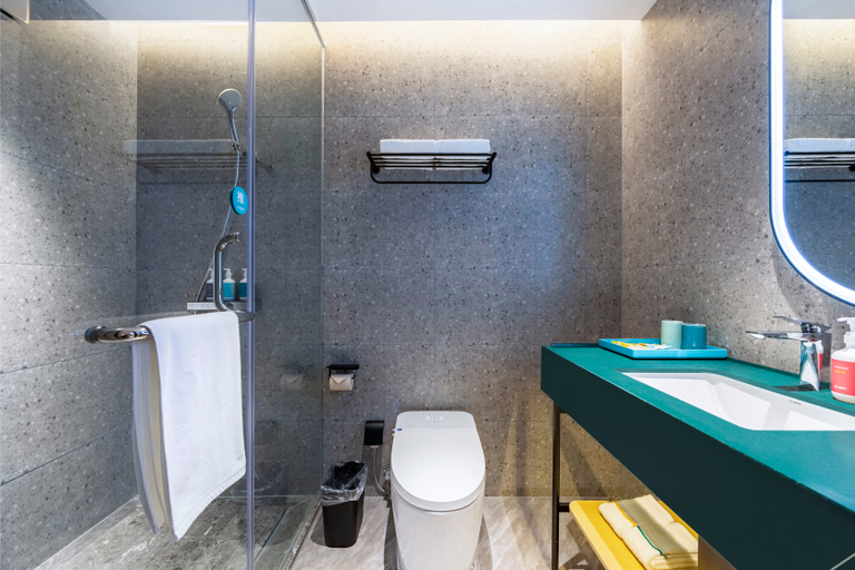 Bathroom 3, City Comfort Inn Leshan Giant Buddha, Leshan