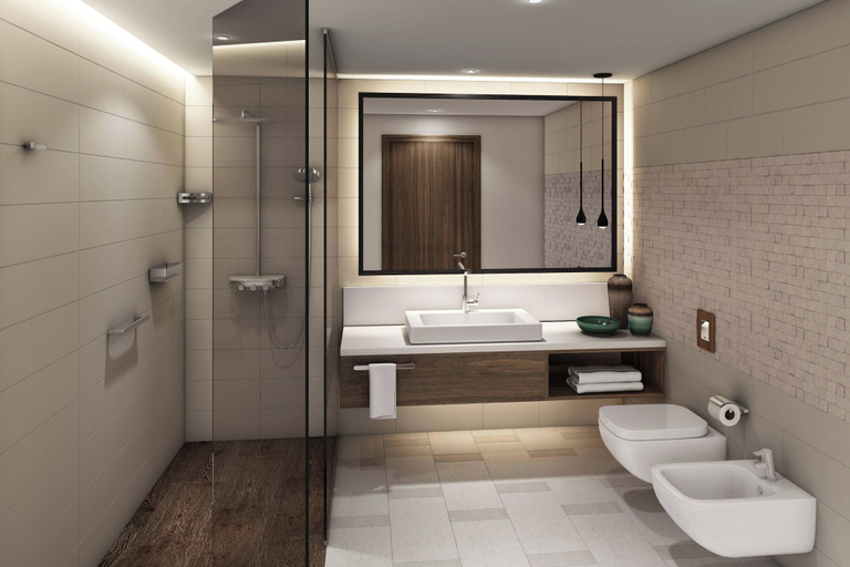 Bathroom 3, Mostar Marriott Hotel, Herzegovina-Neretva