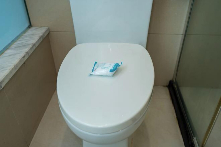 Bathroom 4, Mangshi Beautiful Spring Business Hotel, Dehong Dai and Jingpo
