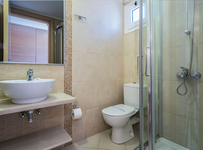 Bathroom 5, Aelius Hotel & Spa, Crete
