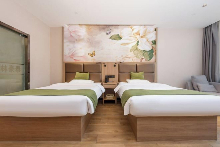 Bedroom 2, GreenTree Inn (Nantong Shanghe Plaza), Nantong